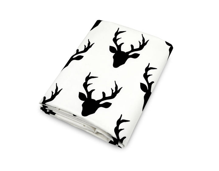Deer Fitted Crib Sheet - Olli+Lime
