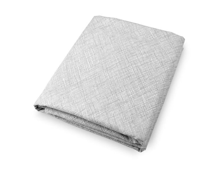 Nest Fitted Crib Sheet Grey and White - Olli+Lime