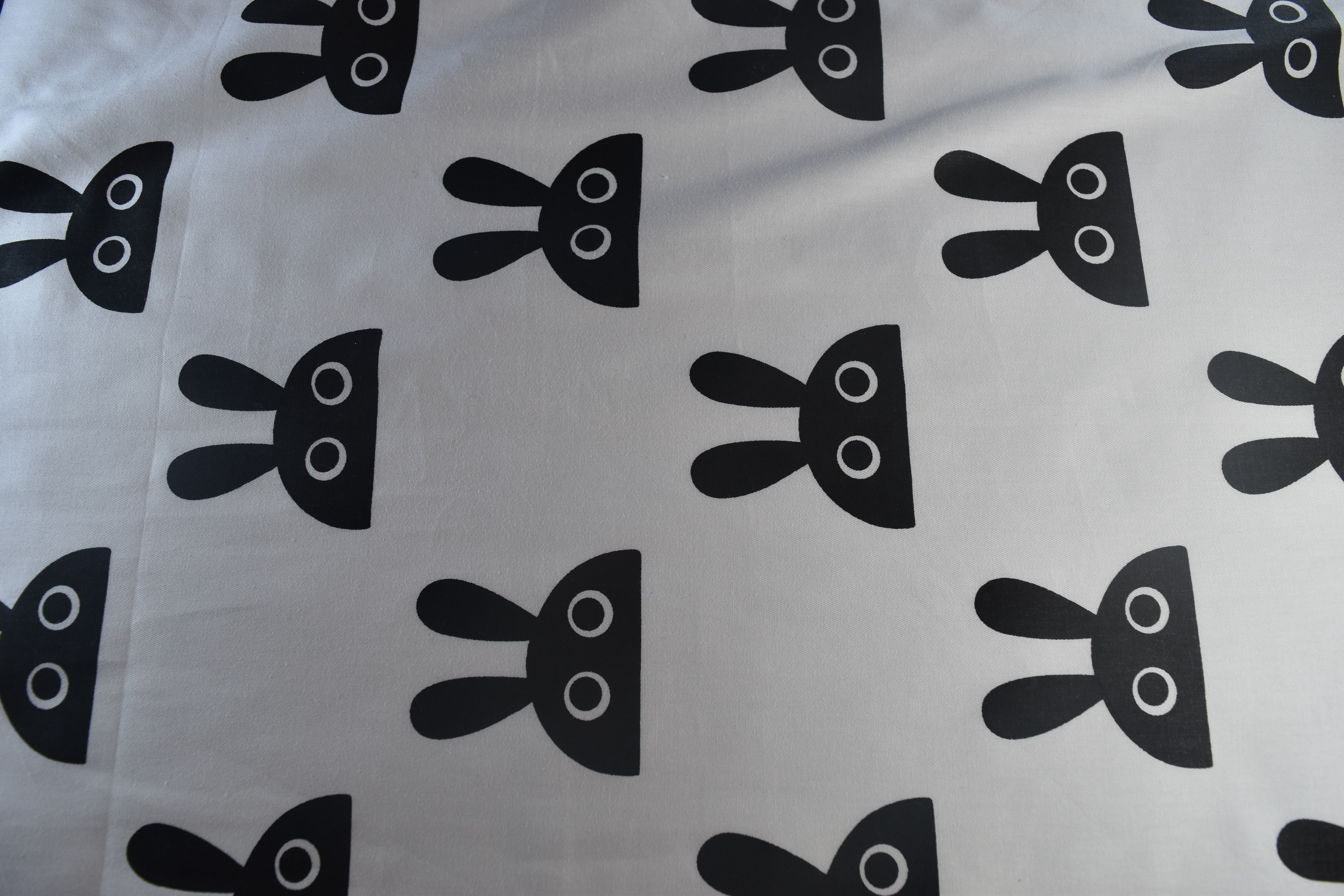 BUNNIES  Rabbit Print Baby Pad Covers , Bedding Sets , Crib Sets