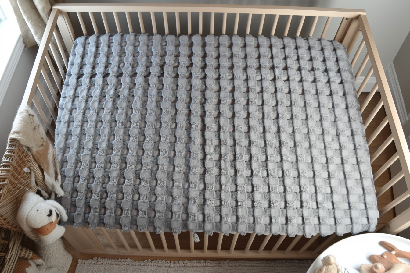 Olli & Lime Interwoven Knit Baby Blanket