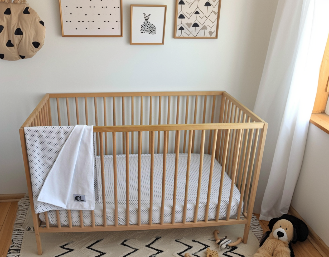 Connect the Dots Deluxe Crib Bedding Set