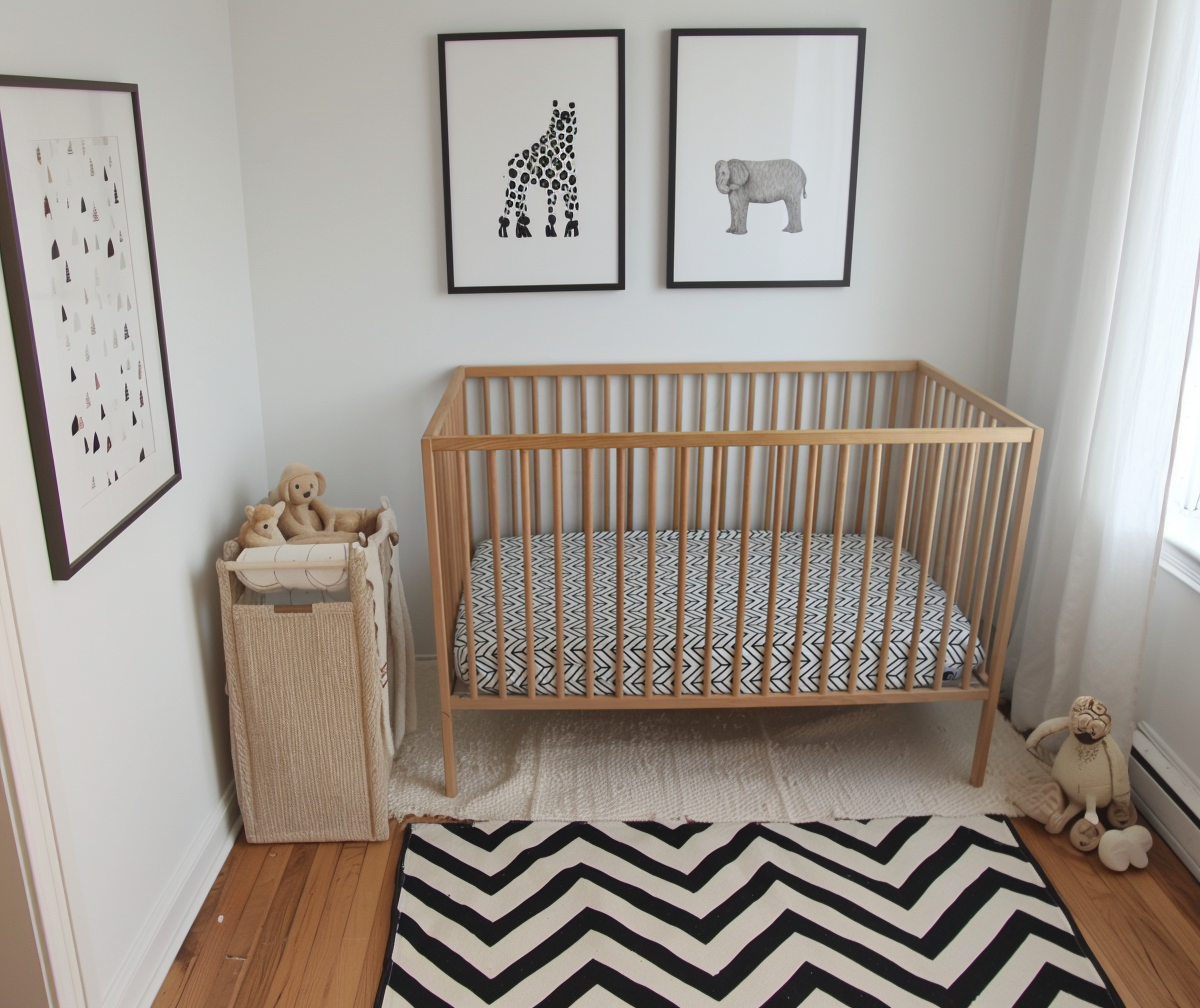 City Heartbeeps Fitted Crib Sheet