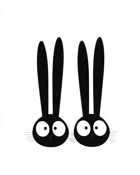 Minimalist Bunny