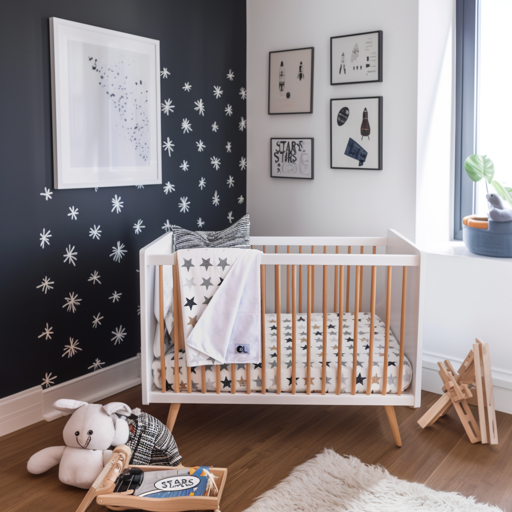 Floaties in the Deep End Fitted Crib Sheet