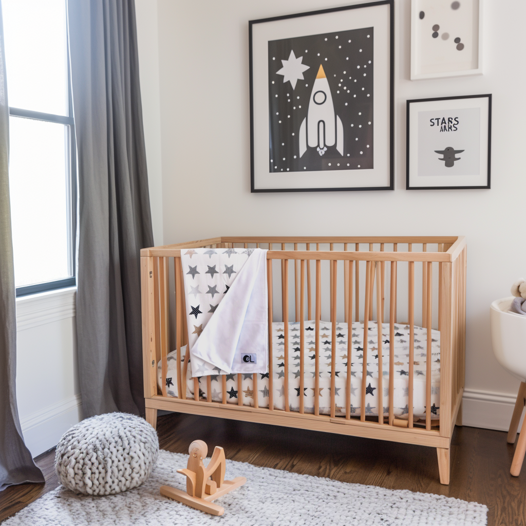 Floaties in the Deep Deluxe Crib Bedding Set