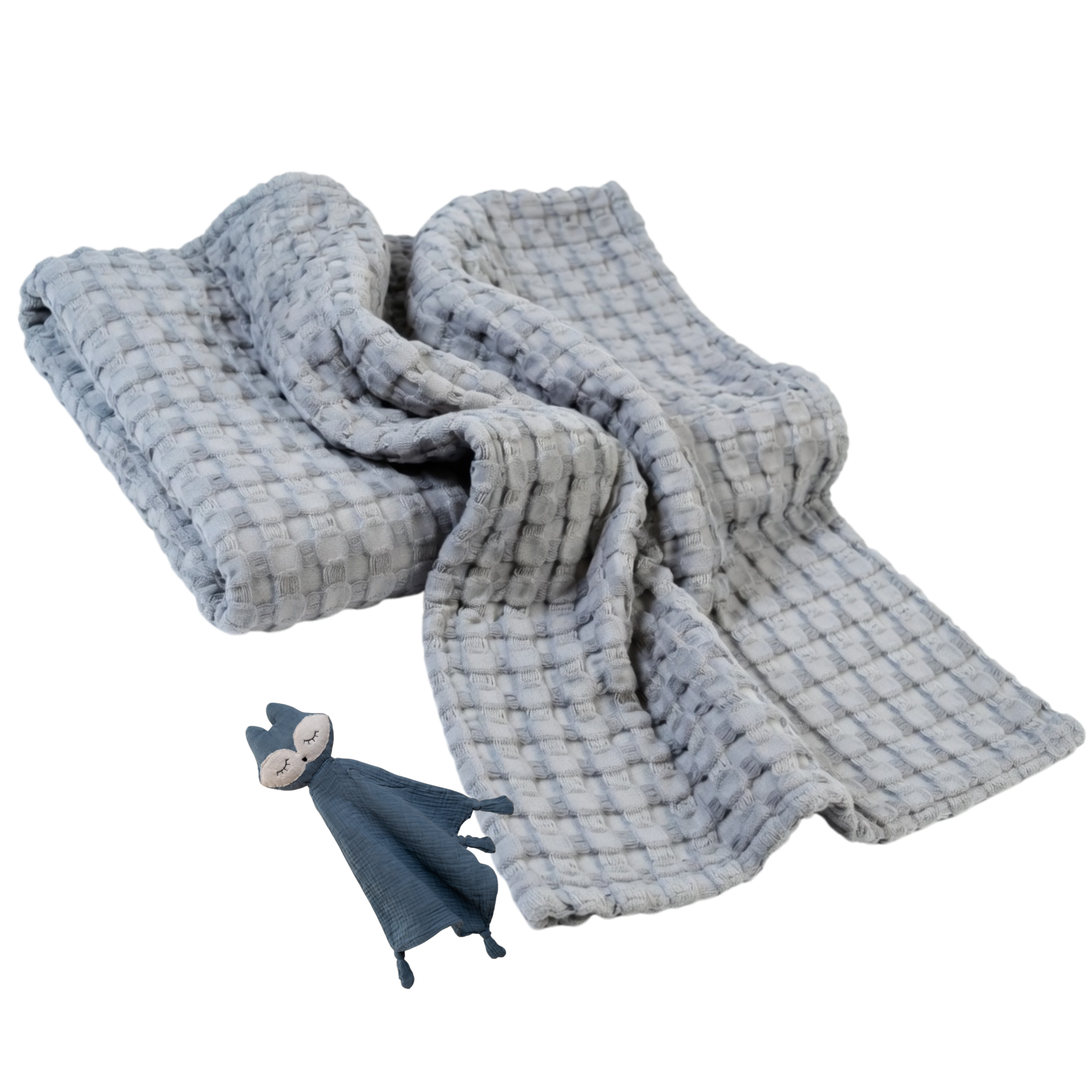 Olli & Lime Interwoven Knit Baby Blanket