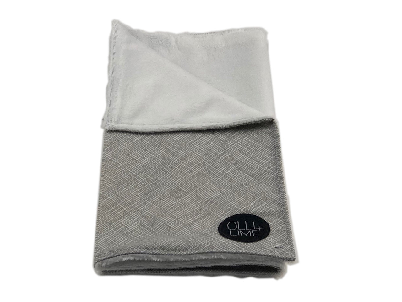 Nest Grey Lovey Security Blanket - Olli+Lime