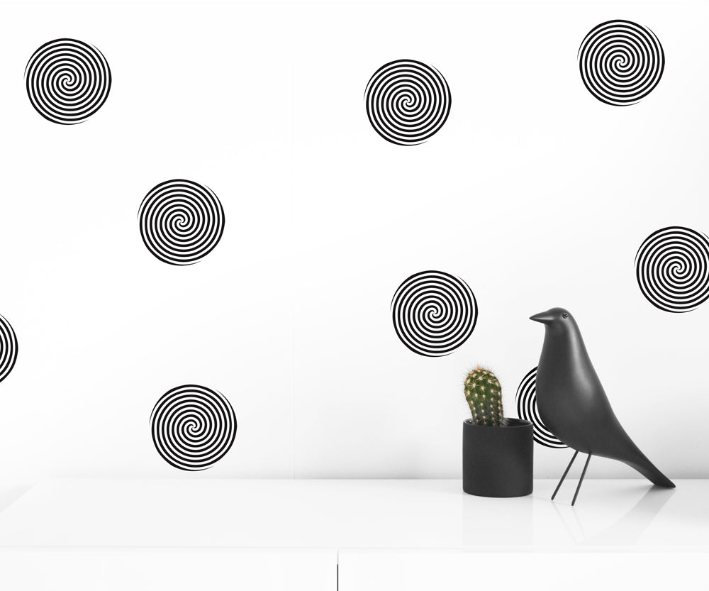 SWIRLS WALL DECALS - Olli+Lime