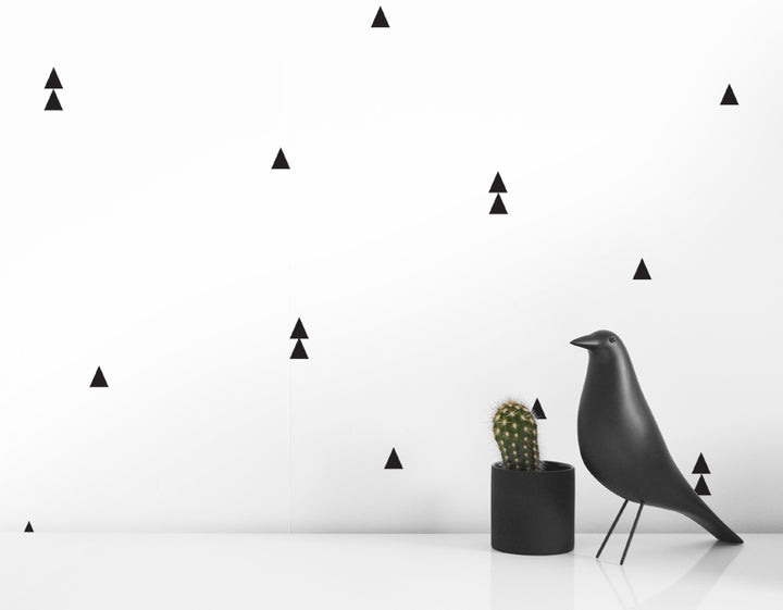SMALL EASY TO APPLY TRIANGLE WALL DECALS - Olli+Lime