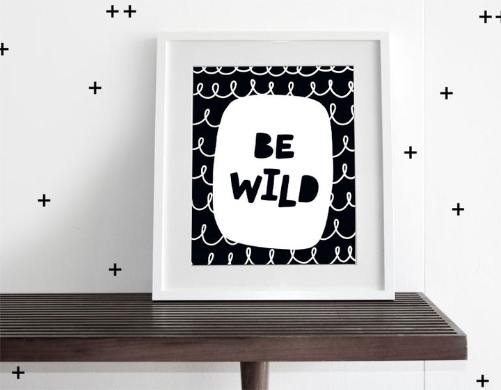 Be Wild - Modern Wall Art - Olli+Lime