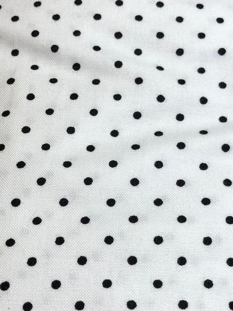 Dot Crib Blanket - Black and White - Olli+Lime