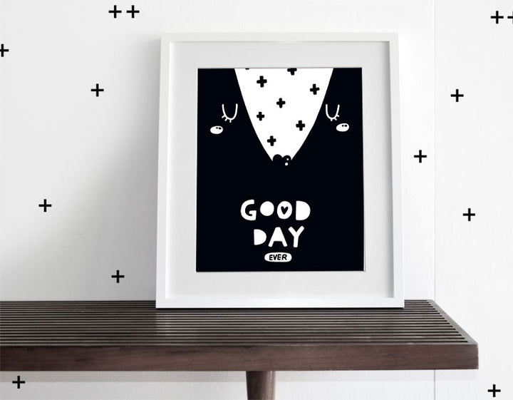 Good Day - Modern Wall Art - Olli+Lime