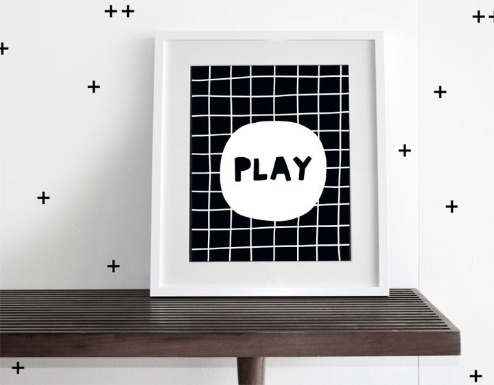 Play - Modern Wall Art - Olli+Lime