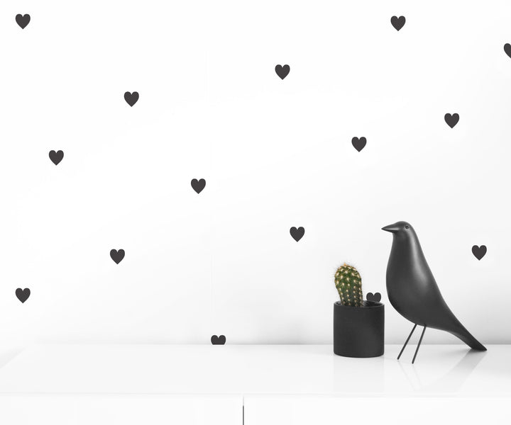 SMALL HEARTS EASY TO APPLY WALL DECALS - Olli+Lime